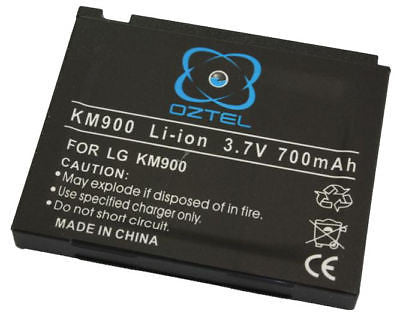 LG KM900 Arena KC910 Renoir KG800 battery + 1year wrty