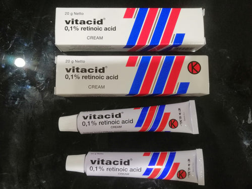 Vitacid Retinoic Acid RETIN-OL Cream 0.1 Vitamin A FOR Anti Ageing/Acne/Wrinkle