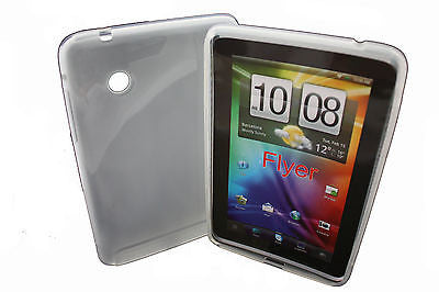 1 X Soft Gel Skin Case TPU Cover for HTC Flyer P510 Wi-Fi or 3G OZtel brand