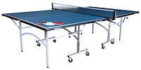 Stag Elite Outdoor 12mm Compreg top Wheelaway Table Tennis table +bats balls