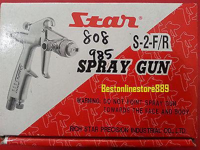 NEW Star S2 S-2 Spray Gun Mini series Gravity SprayGun S2R/S2F nozzle 0.5/0.8mm