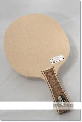 Darker Hinoki Tanban Shake T21 Blade Shakehand FL/ST 9mm 1ply wood Table Tennis