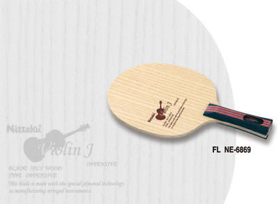 Nittaku Violin J Compact blade table tennis ping pong
