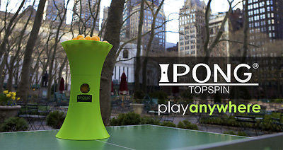 iPong Topspin uses AA battery robot training buddy table tennis +100trainingball