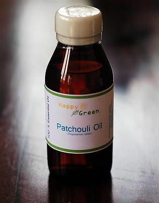 Happy Green 100% Pure Patchouli Essential oil for Massage, Diffuser, Candle/Soap