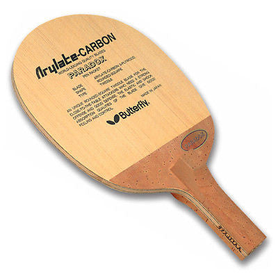 Butterfly Paradox R Penhold Blade Table tennis Rubber