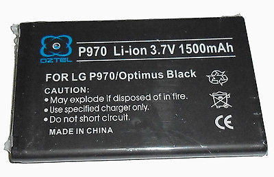 NEW Sealed LG Optimus Black P970 Schwarz BL44JN BL-44JN battery +1yr wrty OZTEL