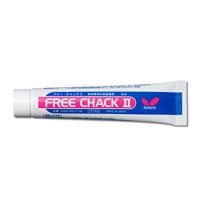 Butterfly Free Chack II 20 mL Table Tennis Water Based Glue - No Harmful Solvent