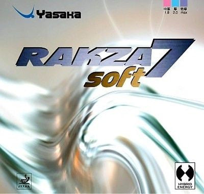 Yasaka Rakza 7 Soft  Raksa Rubber Table Tennis Blade