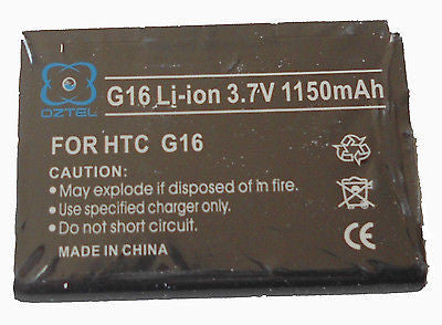 1 X HTC ChaCha G16 A810E G-16 Battery +1 year warranty OZTEL Factory Sealed