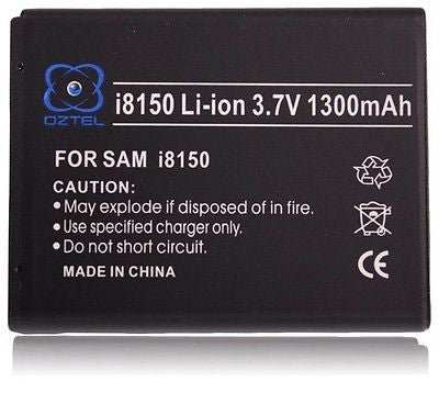 Samsung Galaxy W i8150 Galaxy Wonder battery - 1300 mAH Sealed + 1 Year Warranty