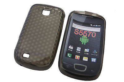 Soft Gel Skin Case TPU Cover Samsung S5570 Galaxy Mini S5830 ace i8700 Omnia 7
