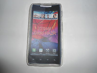 Soft Gel Skin Case TPU Cover Motorola RAZR DROID XT910 910 - Quality OZtel case