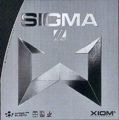 Xiom Sigma II Pro or Sigma II Euro rubber table tennis tischtennis no blade