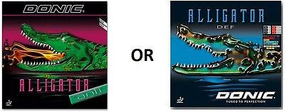 Donic Alligator Anti "Anti Spin"/ Alligator DEF "long pips" Rubber Table Tennis
