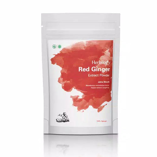 Herbal 100% Natural Nature Herbilogy Red Ginger (Jahe Merah) Rhizome Extract Powder