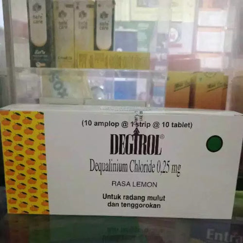 Degirol/Lemocin Lozenges Treat Sore Throat/Pharyngitis/Gingivitis/Periodontitis