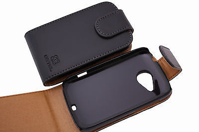 1 X Premium High Quality Exclusive Flip case for HTC Desire C Cover OZtel Brand