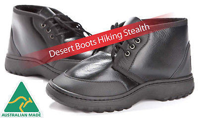 Desert Boots Hiking Stealth UggBoots Ugg Boot - water resistant napa leather Made in Australia