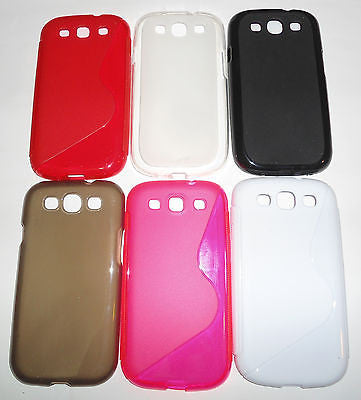 Gel Skin Case TPU Cover Samsung Galaxy S3 SIII I9300 3650 Corby S5670 fit F480