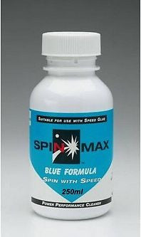 SpinMax Blue 250 mL Blue Formula Rubber Cleaner Spin Max Table Tennis Ping Pong