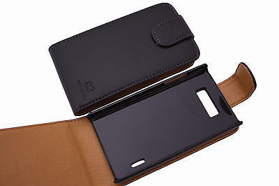 1 X Premium High Quality Flip case for LG Optimus L7 P700 P705 Cover OZtel Brand