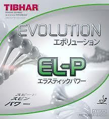 Tibhar EVOLUTION EL-P rubber spring loaded sponge similar Tenergy Table Tennis