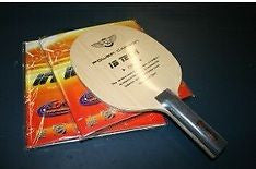 The Carbon King Dawei VTS 3.0 Carbon Blade + Inspirit Rubbers Table Tennis FAST
