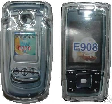 1X Crystal case for Samsung E770 E778 E900 E908 - cover