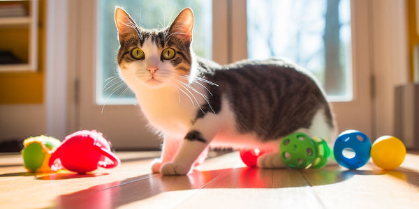 Cat Excited To Play With Things