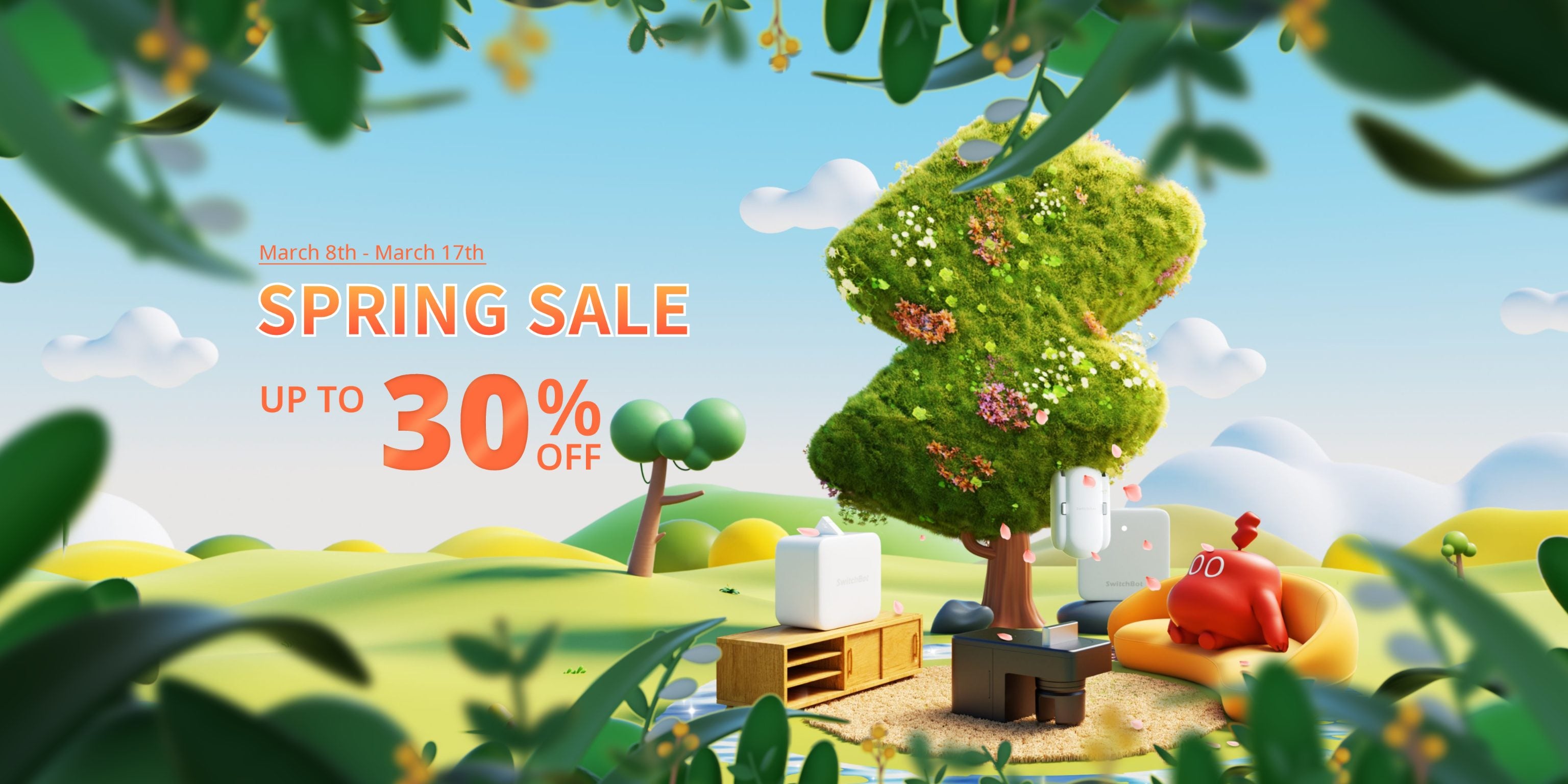 SwitchBot Spring Sale - Up to 30% Off