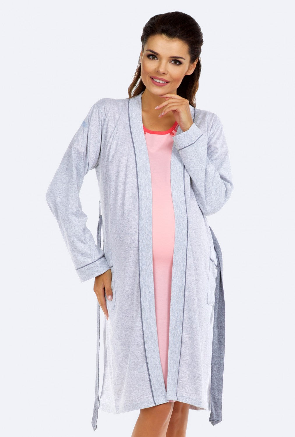 Maternity Nursing Robe – Happy Mama