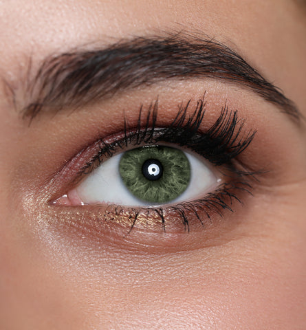 pale green eyes