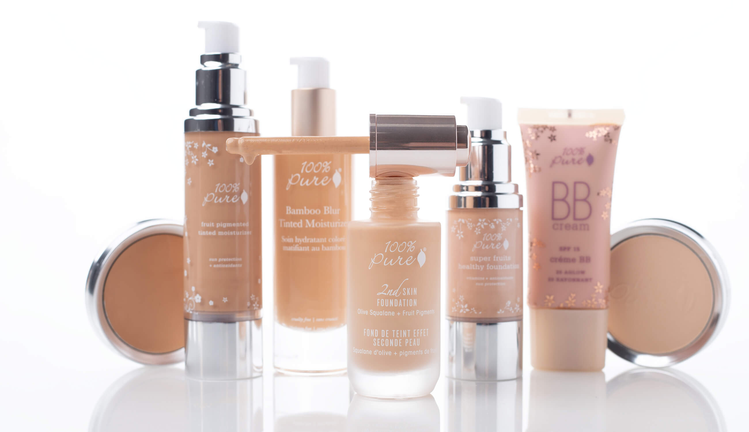 How To Choose Foundation  100% PURE Foundation Swatches