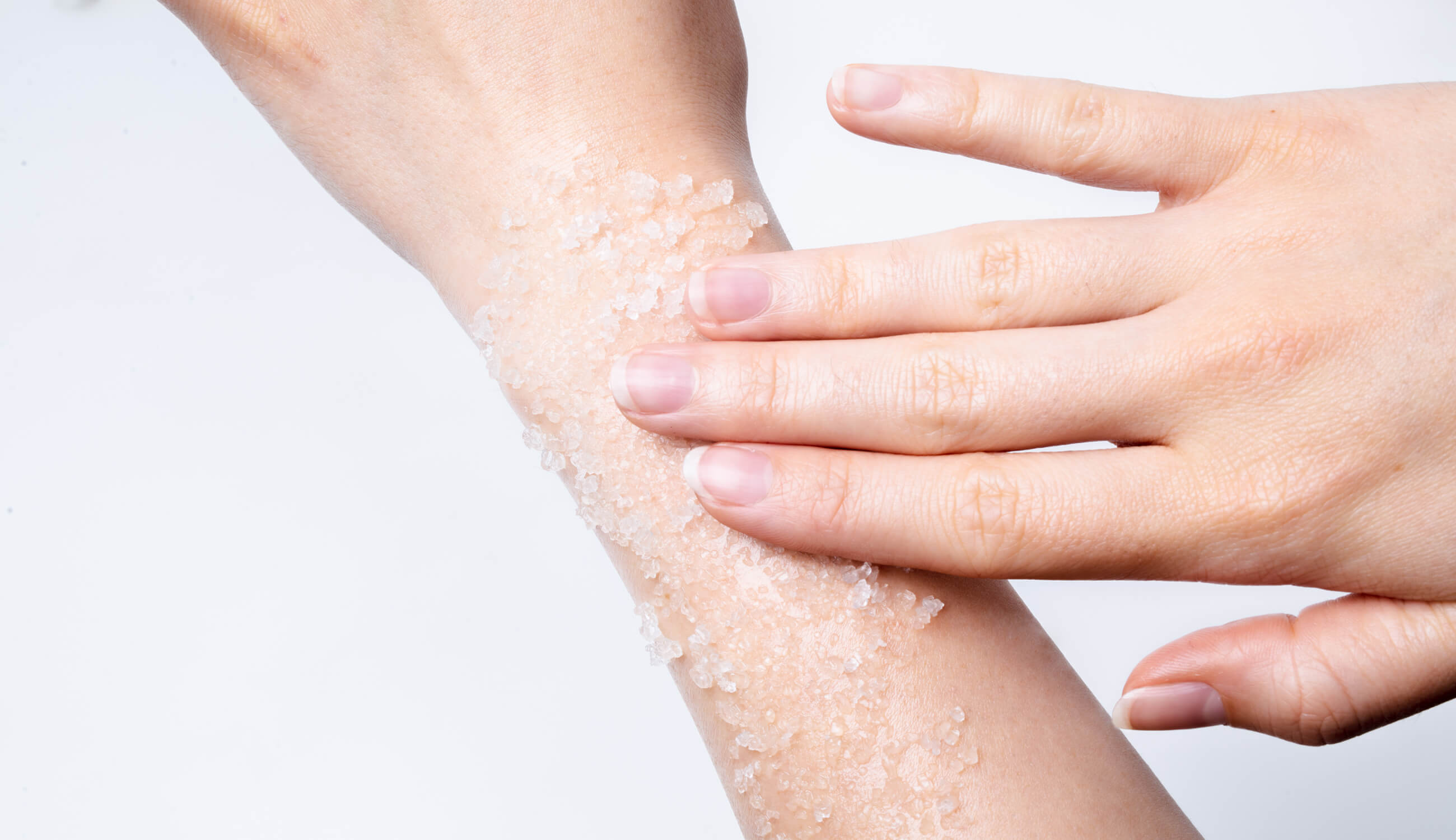 how to use body scrub on body