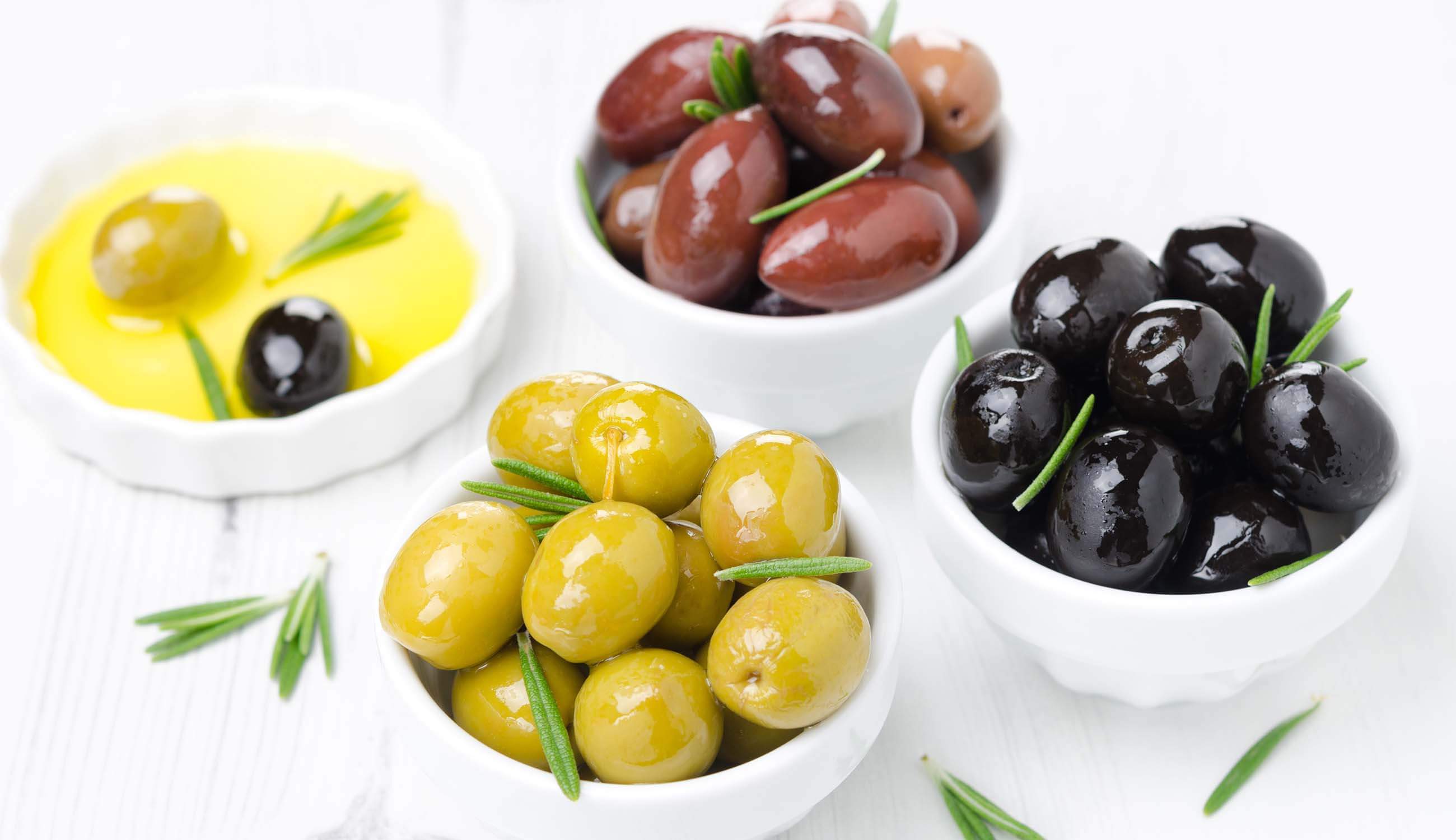 3 types of Olives which olive squalane is derived from