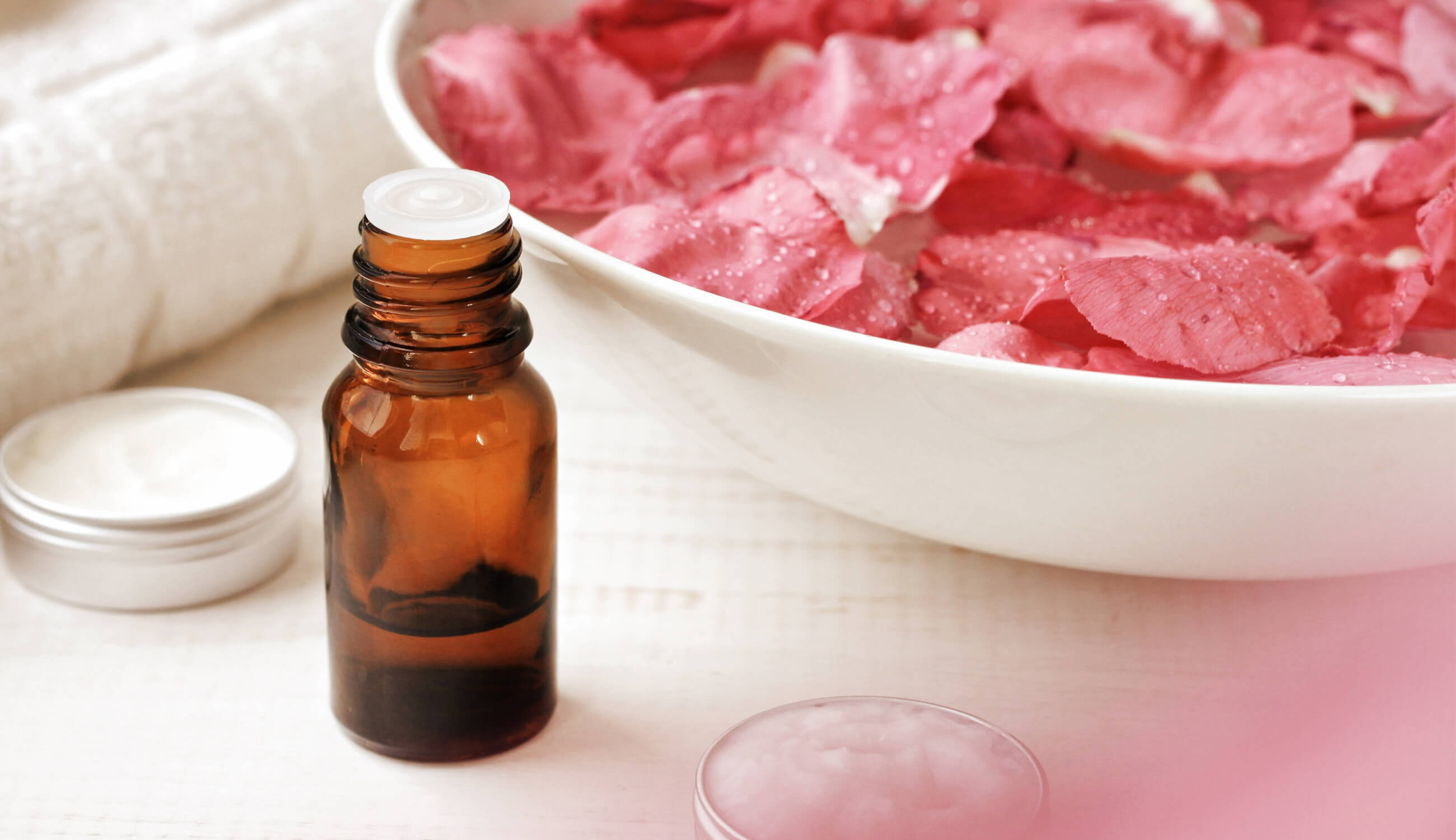 Rose water oil