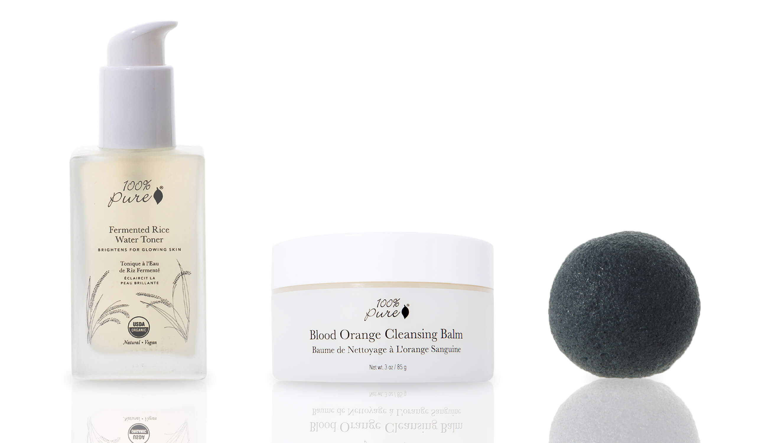 Toner Cleanse Balm Sponge