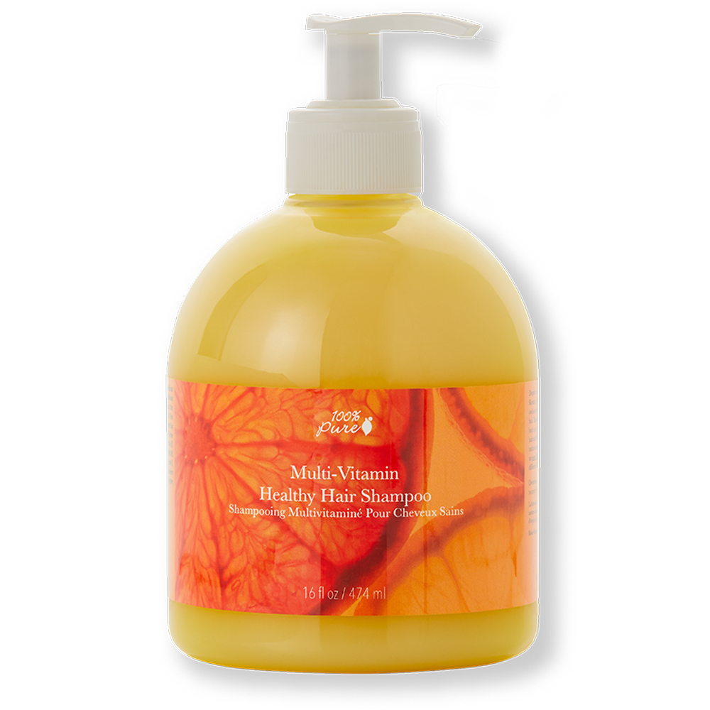 100% pure multi-vitamin healthy hair shampoo