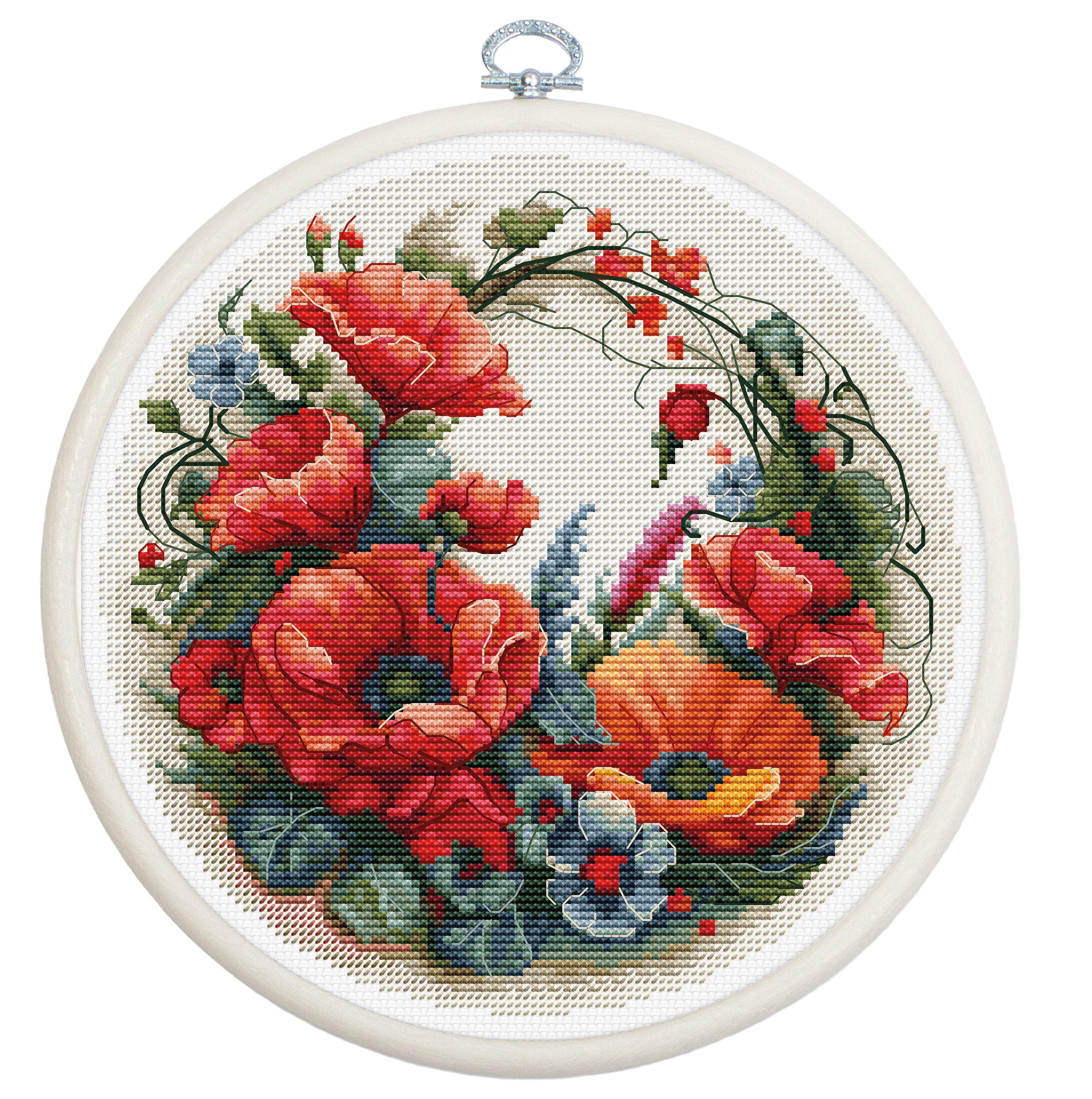 House Guests - Cross Stitch Ornament Kit — The Blue Peony