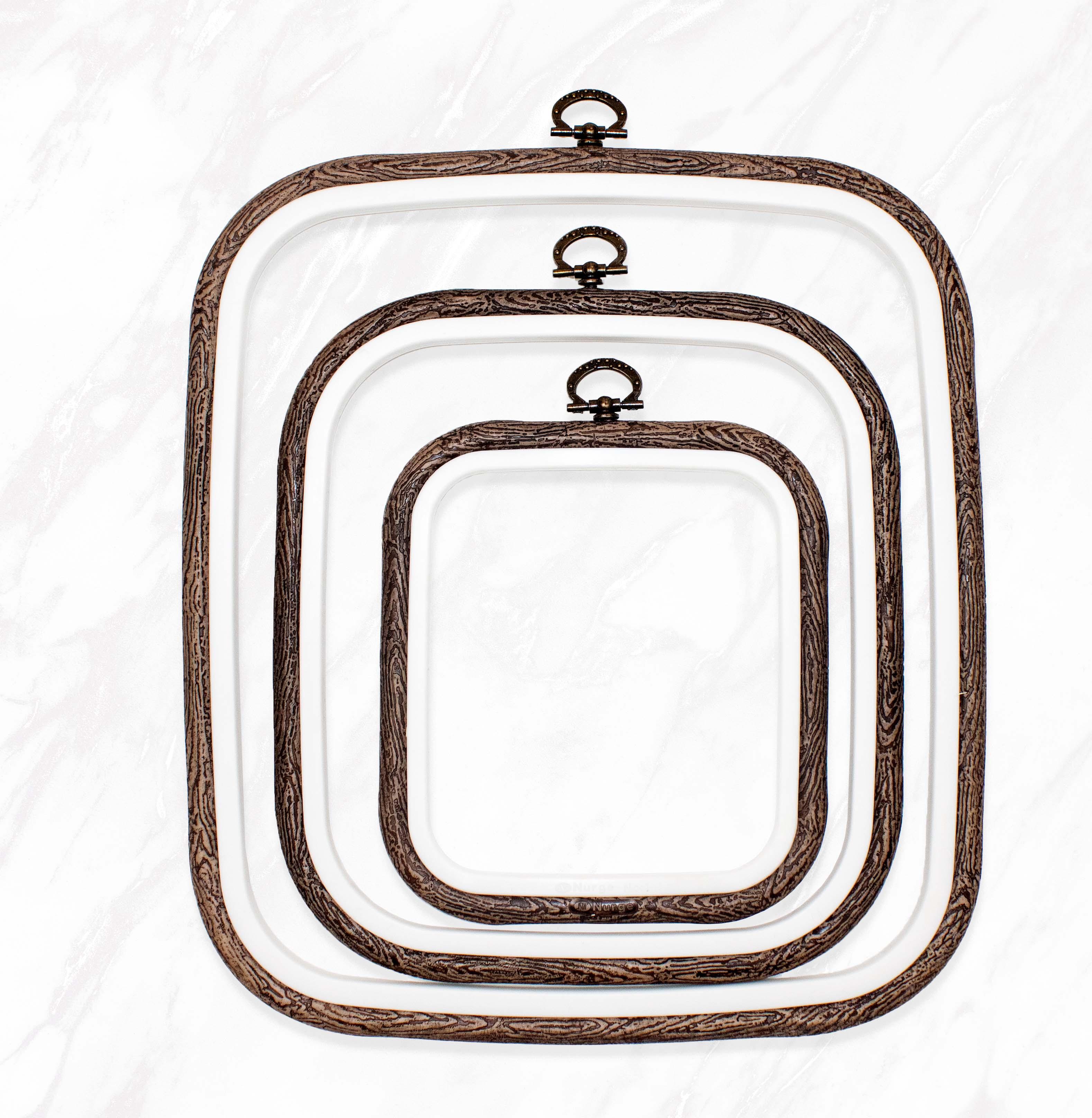 Nurge Embroidery Hoop (Size 4 - Lg) Tan - Colorado Cross Stitcher