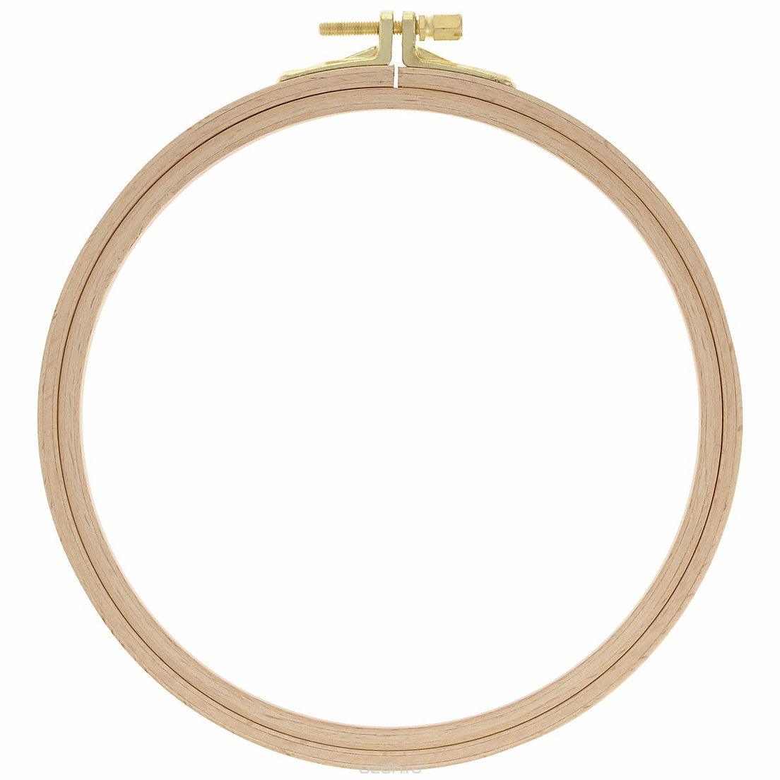 Wood Embroidery Hoop Frame Round/circle Decorative Display for Finished Cross  Stitch or Embroidery Hoop Art, Needlepoint, Crewel 