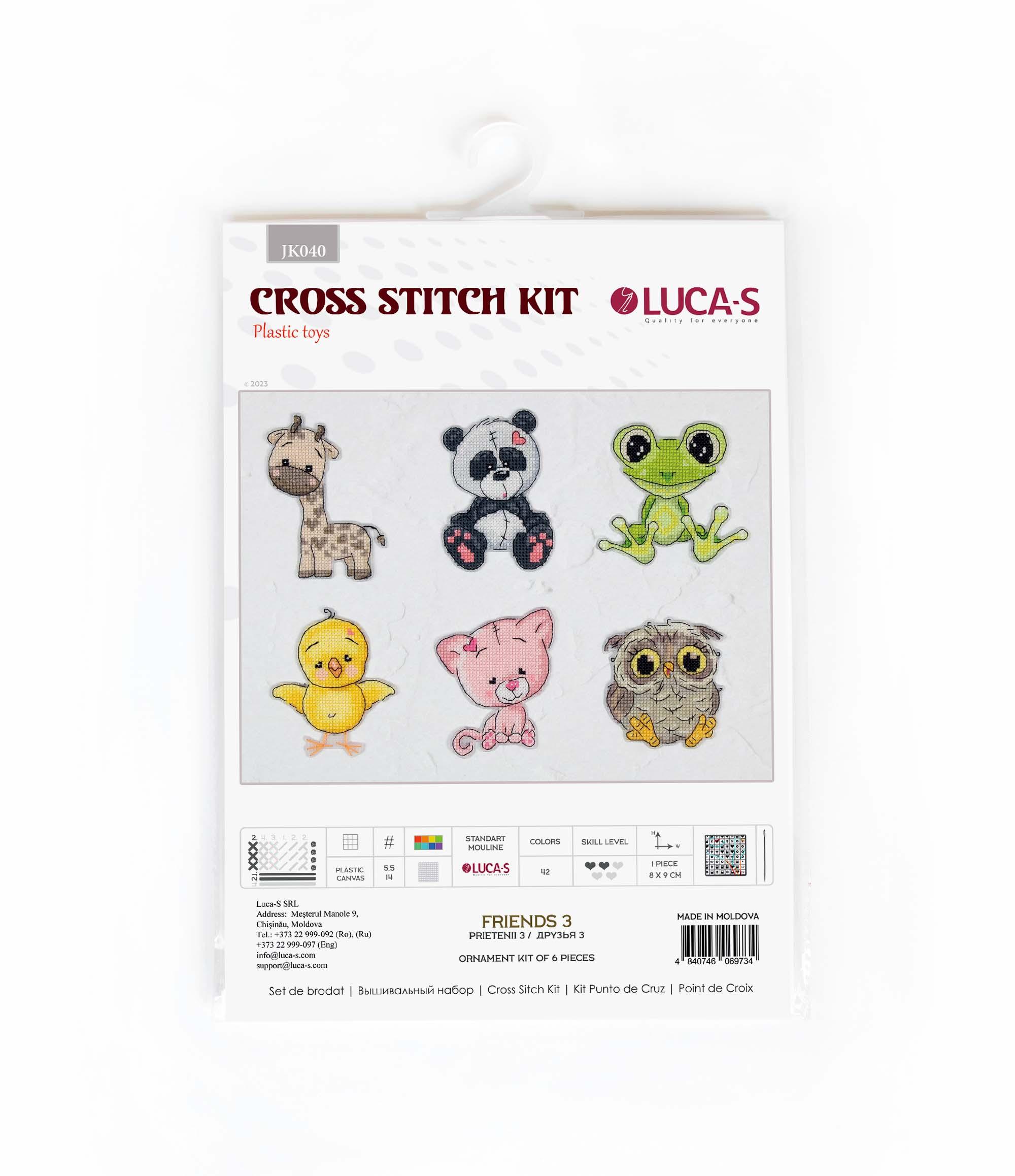 Cross Stitch Kit Luca-S -Christmas Composition, B7031
