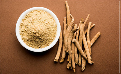 Pure and organic ashwagandha sticks and powder