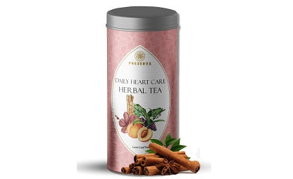 Preserva Wellness Daily Heart Care Tea with Hibiscus sticks