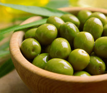 Fresh Olives and leaves