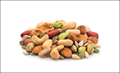 Mix of dry fruits and nuts- Cashews, Pistachio, Almonds, Raisins and seeds