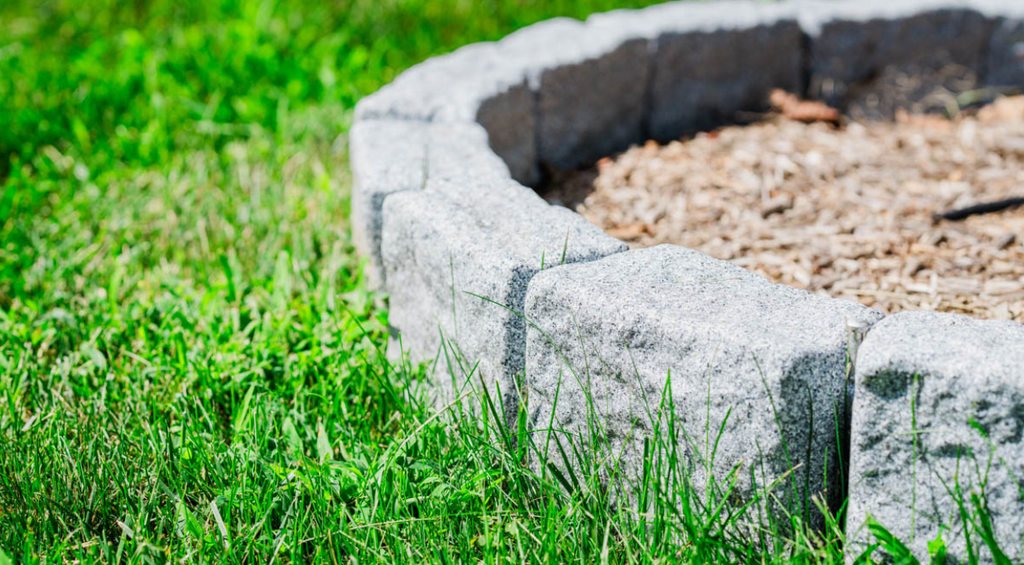 DIY landscape edging