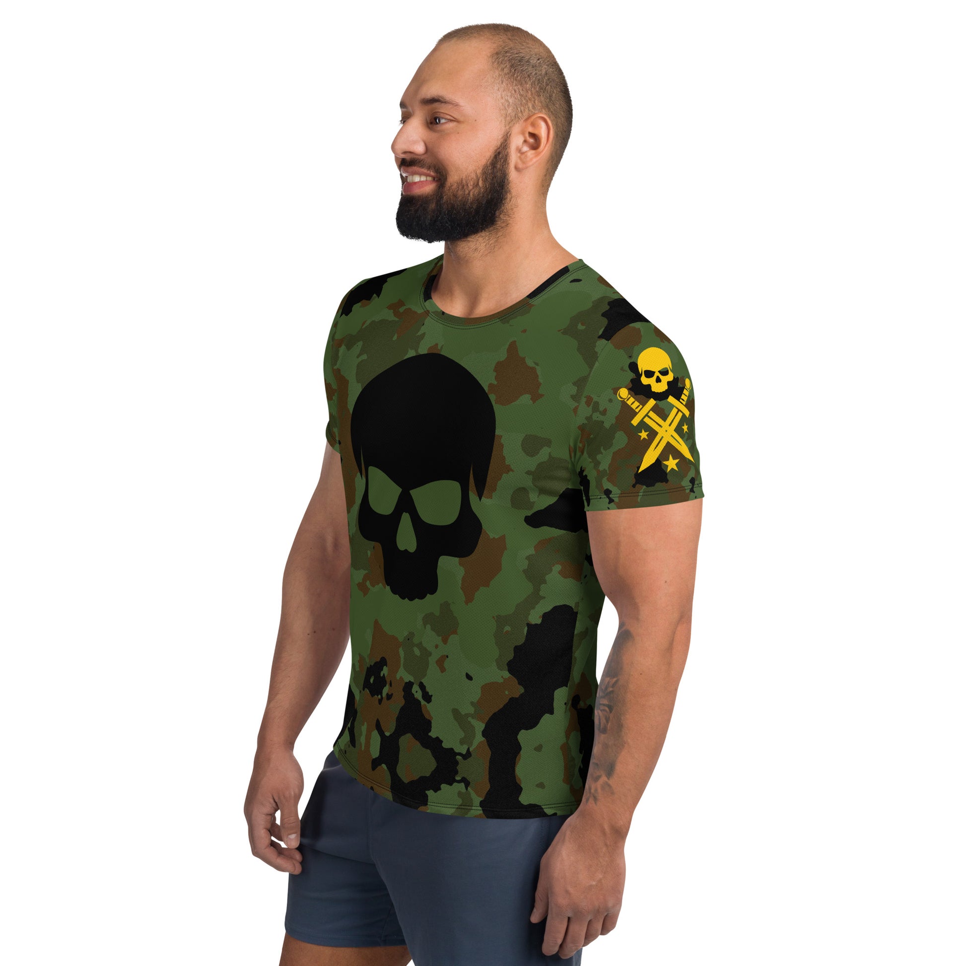 gastar Punto de exclamación Conmemorativo Camiseta de hombre, camuflaje – Nino Artesio