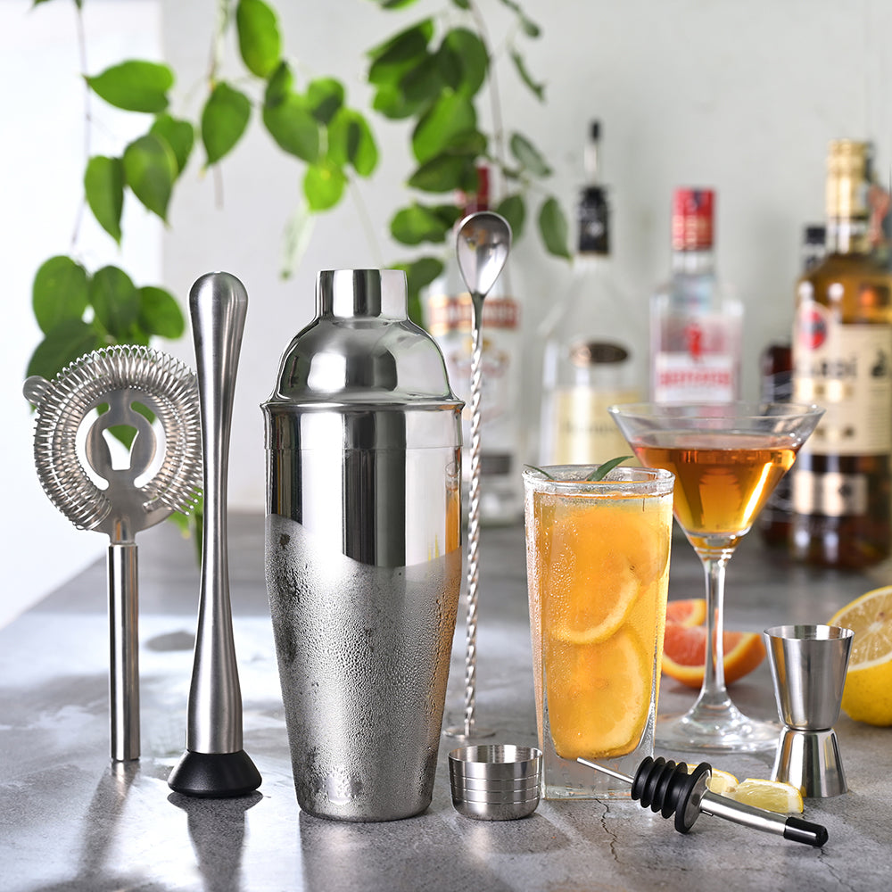 premie Dat vijandigheid Etens Cocktail Shaker Set, 8pc Mixology Bartender Kit Bar Set for Drink  Mixing Bartending – Etens Barware